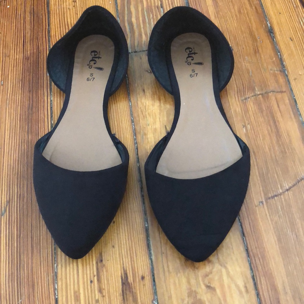 Black flats